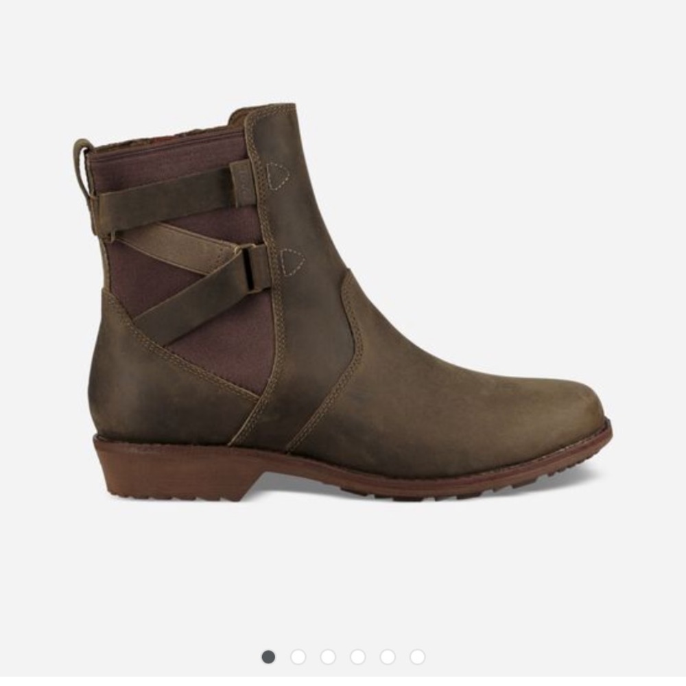 Teva Ellery Waterproof Side Zip Ankle Bootie